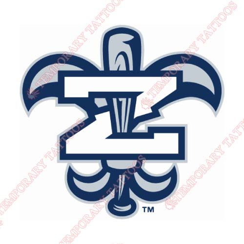 New Orleans Zephyrs Customize Temporary Tattoos Stickers NO.8186
